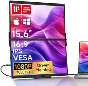 Here is the generated meta description:

"Boost your laptop experience with JSAUX FlipGo Pro's 15.6' FHD IPS monitor, featuring dual ports and magnetic design. Get triple screens for seamless multitasking, no charger needed!"