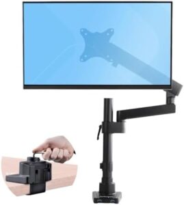 Elevate your workspace with the StarTech Desk Mount Single Monitor Arm, featuring 2 USB 3.0 ports for seamless connectivity and a sturdy design for optimal viewing.