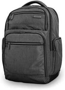 Maximize your travel organization with the Samsonite Unisex-Adult Modern Utility Double Shot Laptop Backpack, featuring a spacious interior, multiple pockets and compartments, and durable construction. Perfect for daily commuters or weekend getaways! (146)