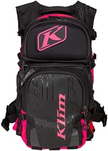 Organize your digital essentials with the KLIM Nac Pak Technical Backpack, featuring a knockout pink accent and laptop compartment.