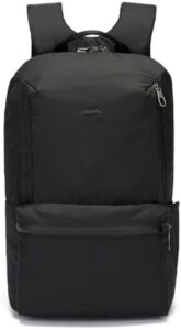 Protect your valuables on-the-go with the Pacsafe Metrosafe X 20L backpack, featuring slash-proof straps and RFID-blocking material. Ideal for travelers and commuters.