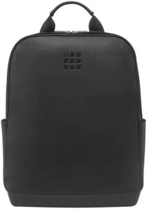 "Explore your passions with the Moleskine Classic Backpack, featuring black durable fabric and multiple pockets for organization. Perfect for daily use or travel."