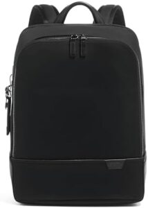 Here is the optimized SEO meta description:

"Professional backpack for business and travel, featuring 15-inch laptop sleeve, USB-C charging port and durable construction. Perfect for daily commuters and travelers."