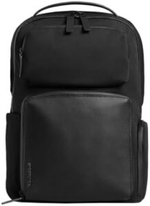 Discover the versatile Troubadour Matrix Backpack in sleek black, featuring multiple compartments and pockets to keep you organized on-the-go. Perfect for daily commutes or adventures!