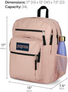 Stay organized and stylish with JanSport's Big Student backpack, featuring multiple compartments, padded laptop sleeve and water-resistant material.
