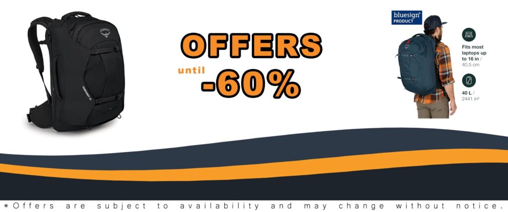 Osprey Space Saving Portable Backpack