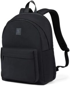 Here is the optimized SEO meta description:

"Upgrade your travel style with Hanke Business Laptop Backpack, a lightweight and airline-approved daypack perfect for women. 2 compartments, padded laptop sleeve, and casual design."