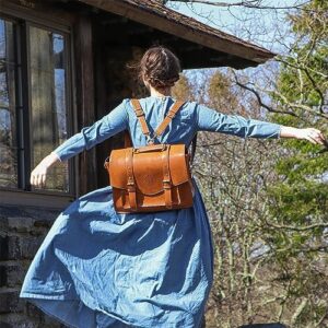Here's the meta description:

"Premium vegan leather backpack for women with laptop compartment, perfect for work or daily use. Fits 15.6 inch laptops and features a stylish design. Enjoy 10% off your order today!"