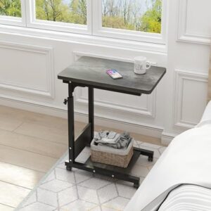 Elevate your workspace comfort with the Laptop Desk, a portable and adjustable laptop stand for bed or office use. Enjoy a smooth writing experience with its locked wheels and built-in mouse pad. Perfect for bedsides, sofas, or offices.
