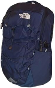 Here is the output:

"Pack your gear in style with The North Face TNF Unisex Borealis Commuter Laptop Backpack, featuring multiple compartments and pockets for organization, perfect for daily commutes or adventures."