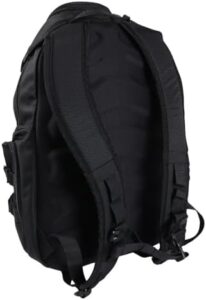 Elevate your bathroom essentials with Oakley's recycled backpack-style sink, featuring durable materials and a water-efficient design.