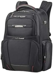 Here is your optimized meta description:

"Travel in style with Samsonite's Pro-DLX 5 laptop backpack, featuring durable design, multiple pockets and padded protection for up to 15.6" laptops; perfect for daily commutes or adventures."