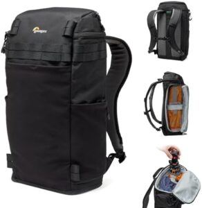Here is your SEO meta description:

Protect your camera gear with the Lowepro ProTactic Lite & SL AW III bag, featuring water-resistant material and multiple compartments for organized storage.