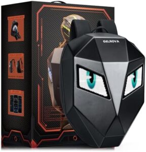 Here is the generated meta description:

"Protect your motorcycle gear with the Gelrova Knight LED backpack, featuring a hard case and waterproof design for laptops up to 19 inches. Perfect for riders seeking reliable storage solutions."