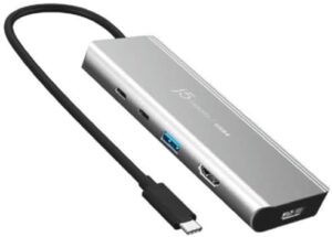 Here is the generated SEO meta description:

"Boost your productivity with J5create's JCD401 docking hub featuring Intel USB4 controller. Enjoy dual 4K displays, HDMI port and 85W power delivery all in one compact device."