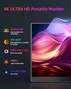 Here is the meta description:

"Boost your productivity with this Yodoit 15.6" 4K UHD portable monitor, featuring IPS screen, 100% SRGB color accuracy and built-in speakers. Compatible with PC/Laptop/MacBook/Xbox/PS4 & TV. Save big on this versatile display!"