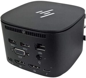 "Transform your workspace with the HP Thunderbolt 280W G4 docking station, featuring combo cable and 4K UHD support for seamless productivity."