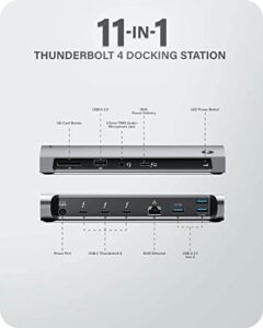 Unlock lightning-fast connectivity with the Allogic Thunderbolt 4 BLAZE Docking Station, featuring USB-C and USB-A ports. Enhance your workflow with this powerful docking solution, perfect for professionals and creatives.