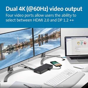 "Boost your productivity with the Kensington 4K USB-C docking station, featuring 100W Power Delivery and high-speed data transfer. Perfect for working professionals on-the-go."