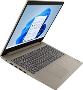 Here is the optimized SEO meta description:

"Upgrade your productivity with the Lenovo Ideapad 3 Laptop, featuring a 15.6' touchscreen display, 11th Gen Intel Core i3 processor and ample storage for smooth performance. Get 256GB of SSD space to store your files."