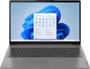 "Upgrade your mobile experience with the Lenovo IdeaPad 3 Laptop, featuring a 15.6" FHD touchscreen, Intel Core i3 processor and ample storage for holiday deals and more."