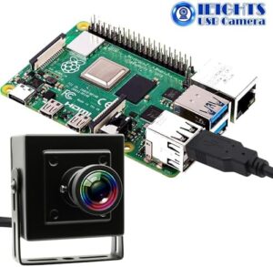 Here is the generated SEO meta description:

"Capture high-speed video and images with this 5MP global shutter camera, featuring a wide-angle lens and low distortion. Ideal for laptop use and perfect for laser engraving applications."