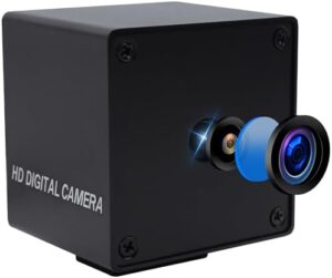 Capture stunning 8K videos and photos with the MMlove 48MP webcam featuring high-speed autofocus, 70-degree no distortion lens, and 4K 30FPS recording. Perfect for Zoom/FaceTime/Hangouts, PC/laptop, or Raspberry Pi use.