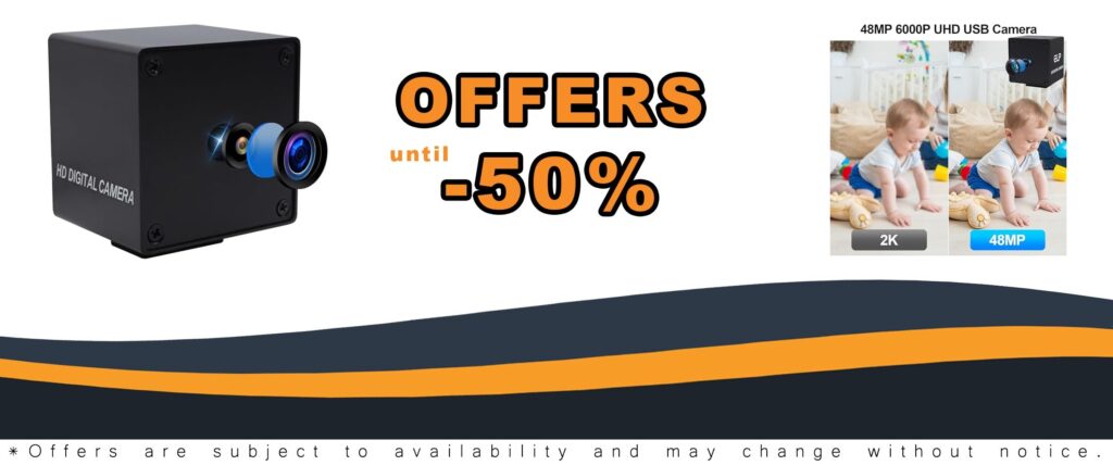 MMlove 8K USB Camera 48MP Webcam High Speed Autofocus Industrial Security Camera for Skype Zoom FaceTime Hangouts PC Laptop Raspberry Pi
