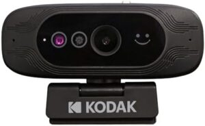 Enhance your office security with the KODAK Access Webcam, featuring HD 1920x1080p CMOS and USB-A/USB-C connectivity. Ideal for Windows Hello/Facial Recognition compatible applications.