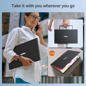 Boost productivity with the InnoView Laptop Screen Extender, a triple monitor solution featuring dual stacked displays for enhanced multitasking. Perfect for 90°/180° automatic rotation on Windows/Mac devices.