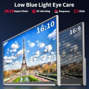 Discover the ultimate portable gaming experience with this 4K, UHD OLED monitor featuring 100% DCI-P3 color accuracy and HDMI/USB-C connectivity. Perfect for laptops, phones, Switch, and Xbox.