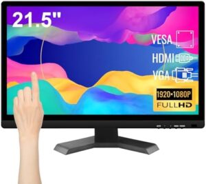 Here is the generated meta description:

"Upgrade your workspace with this Pisichen touchscreen monitor, featuring 21.5-inch Full HD display, 10-point multi-touch, and built-in speakers. Save big on your purchase!"