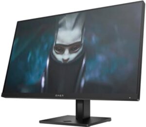 Enhance your gaming experience with the HP OMEN 24 Gaming Monitor. Features a 24-inch FHD display, 165Hz refresh rate, and built-in speakers for immersive gameplay. Adjust height and tilt to fit your setup.