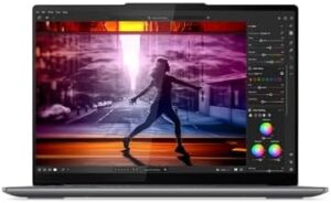 Upgrade your productivity with the Lenovo Yoga Slim 7 14IMH9 Laptop. Enjoy 1TB storage and 32GB RAM, powered by Intel Core i7 Ultra 155H processor. Perfect for work and play, in stunning Luna Grey finish.