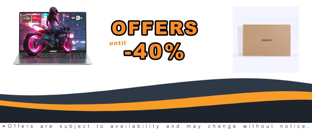 ACEMAGIC Ryzen 7 Laptop with 16GB RAM and 512GB SSD