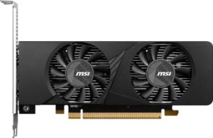 Experience powerful gaming with the MSI GeForce RTX 3050 LP, featuring 6GB GDDR6 memory and 96-bit bus. Perfect for demanding games, dimensions 10.5x4.2in. Up to 20% off and free shipping!