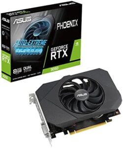 Here is the generated SEO meta description:

"Boost gaming performance with the ASUS Phoenix NVIDIA GeForce RTX 3050 Graphics Card featuring 8GB GDDR6 memory, HDMI 2.1 and DisplayPort 1.4a connectivity. Perfect for demanding games."