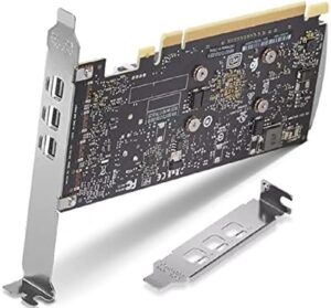 Upgrade your gaming experience with the Lenovo NVIDIA T400 graphics card, featuring 4GB GDDR6 and 4x PCIe interface for seamless performance. Save big on this top-rated component!