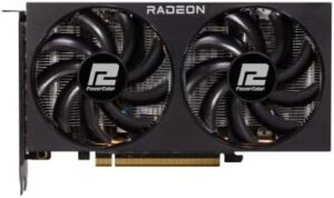 "Upgrade your gaming experience with the PowerColor Fighter AMD Radeon RX 7600 graphics card, featuring 24GB GDDR6 memory and 256-bit bus interface for smoother gameplay. Enhance your PC's performance and enjoy stunning visuals."