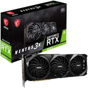Upgrade your gaming experience with the MIS Nvidia GeForce RTX 3070 Ti Ventus 8GB GDDR6X graphics card, featuring improved performance and power efficiency.