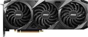 Upgrade your gaming experience with the MIS Nvidia GeForce RTX 3070 Ti Ventus 8GB GDDR6X graphics card, featuring improved performance and power efficiency.