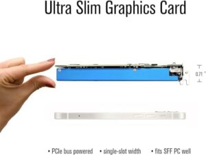"Upgrade your gaming experience with the SRhonyra GeForce GT 1030 Graphics Card, featuring 2GB GDDR5 memory and low profile design for easy installation. Supports DirectX 12 and OpenGL 4.5."