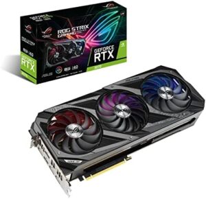 Experience ultimate gaming performance with the ASUS ROG Strix GeForce RTX 3070 V2, featuring 12GB GDDR6 memory and 256-bit bus interface. Boost your games with ray tracing and AI-enhanced graphics.