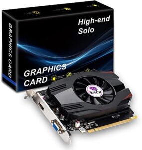 Upgrade your gaming experience with the KAER GT 1030 Graphics Card, featuring 2GB GDDR5 memory, DirectX 12 support, and PCI Express 3.0 x4 connectivity for smooth 4K gameplay.