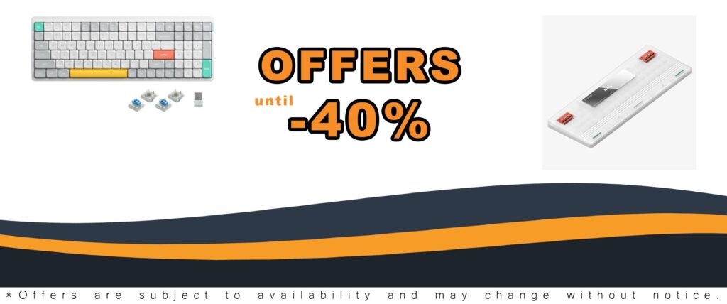 Nuphy Air96 V2 Wireless Mechanical Keyboard 100 Keys RGB Backlit Bluetooth PC Laptop Mac