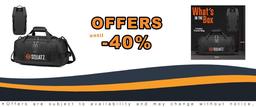Travel Duffle Backpack Convertible Foldable Gym Carry On Bag with Adjustable Shoulder Strap and Spacious Shoe Compartment