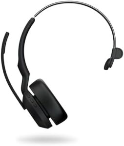 Improve your calls and music experience with the Jabra Evolve2 55 wireless headset, featuring active noise cancelling, Teams certification, and a boom mic for crystal-clear conversations.