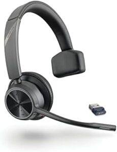 Discover the Poly Voyager 4310 UC Wireless Bluetooth Headset with noise-canceling boom mic, perfect for PC/Mac/Mobile use. Enjoy enhanced conversations with Teams, Zoom and more. Get exclusive discounts on this Amazon bestseller.
