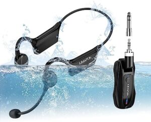 Here is the meta description:

"Stay connected and focused with the KIMAFUN 2.4G Fitness Headset Wireless Microphone, perfect for water aerobics, swimming coach, fitness instructor, yoga, spinning, training, and teaching. Sweatproof and waterproof, ideal for high-intensity workouts."