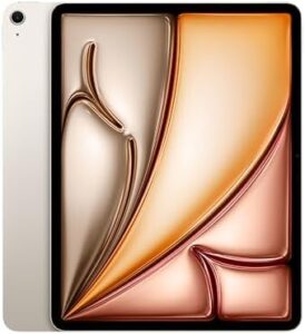 Get the latest Apple iPad Air 13-inch with a stunning Liquid Retina Display, 1TB storage and dual cameras. Enjoy all-day battery life, Wi-Fi 6E connectivity and Touch ID for added security. Perfect for work or play.